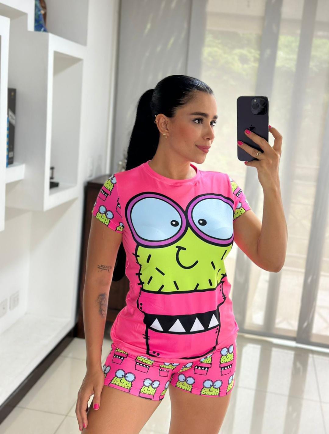 Short camiseta